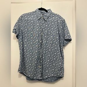 J. crew Short-sleeve floral print casual shirt